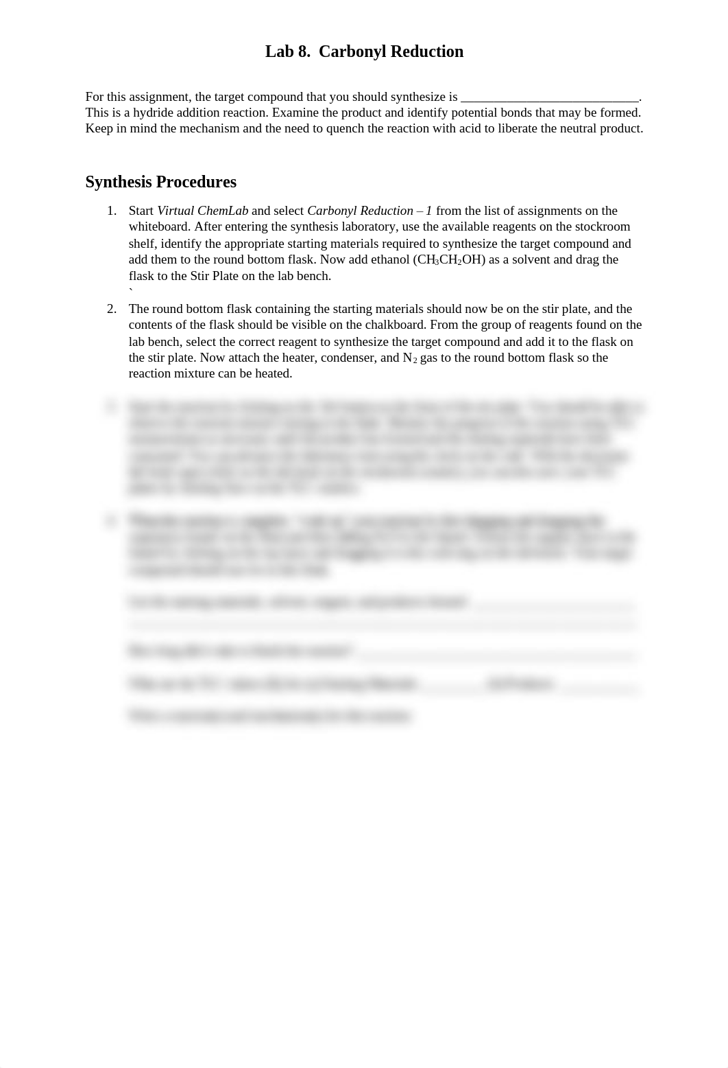 Lab 8.  Carbonyl Reduction.pdf_dhn28jv9rk2_page1