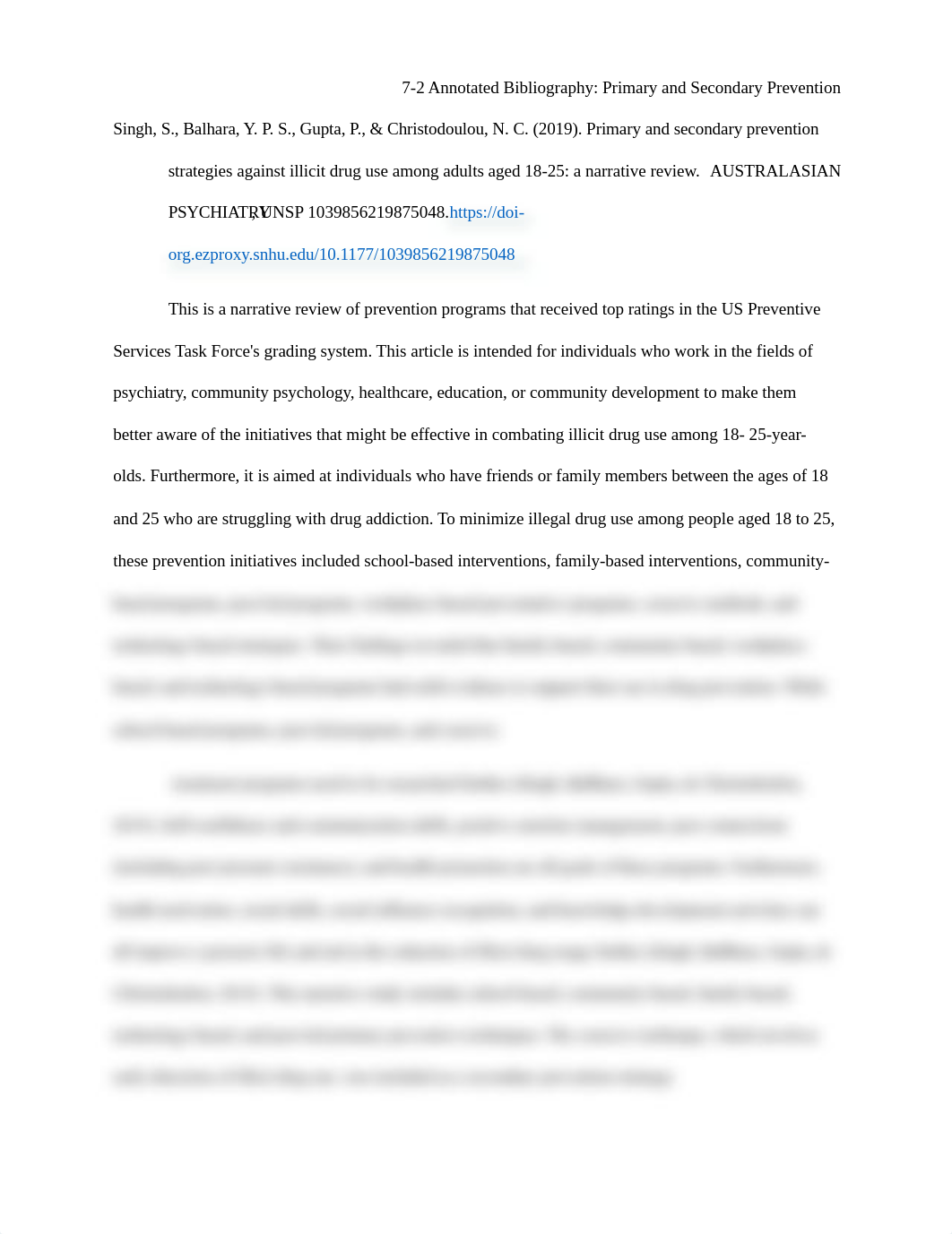 7-2 Annotated Bibliography Primary and Secondary Prevention.edited (1).docx_dhn2m4e3spn_page1