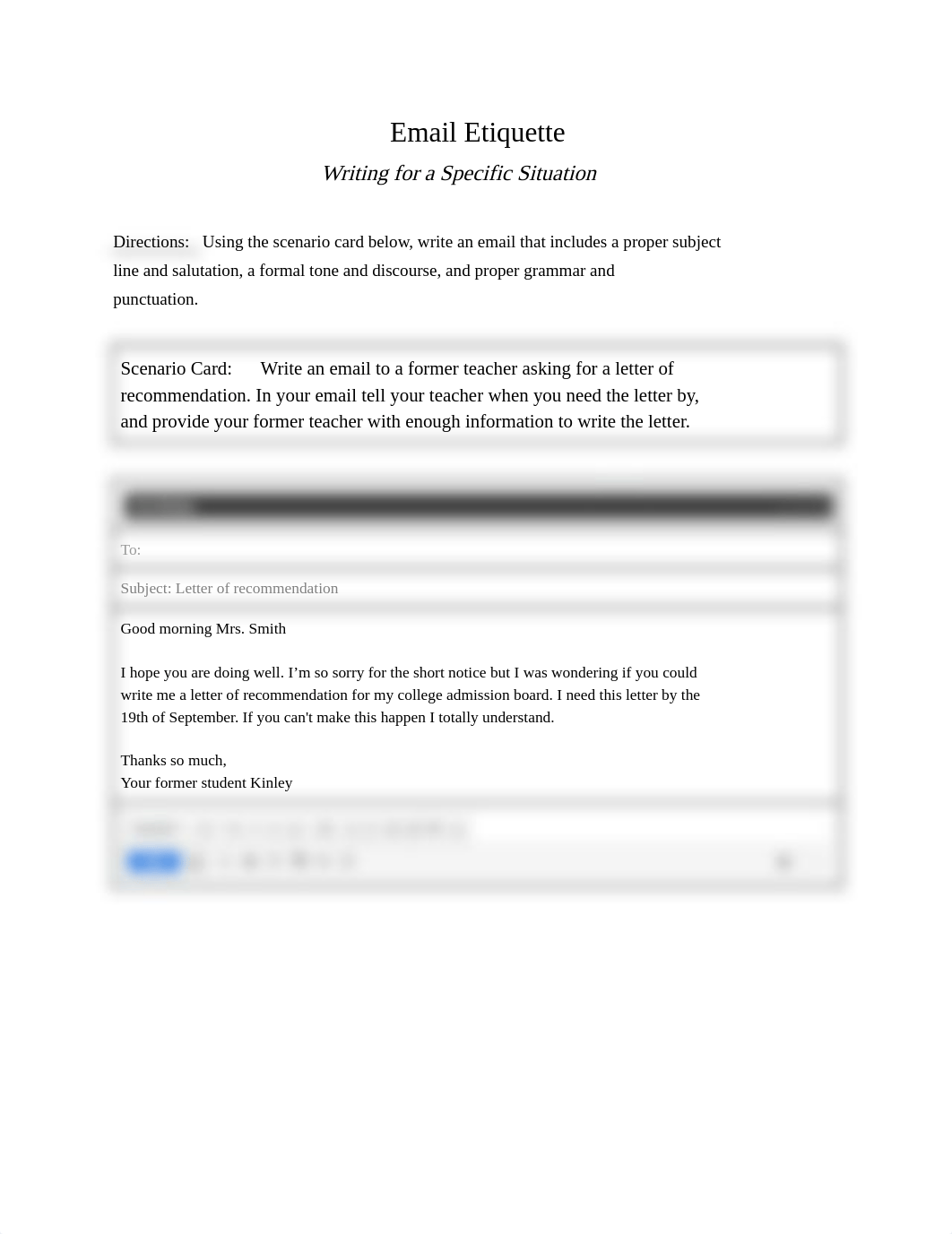 McKinley Minyard - Email Etiquette- Writing for a Specific Situation.docx_dhna9zh1s3x_page1