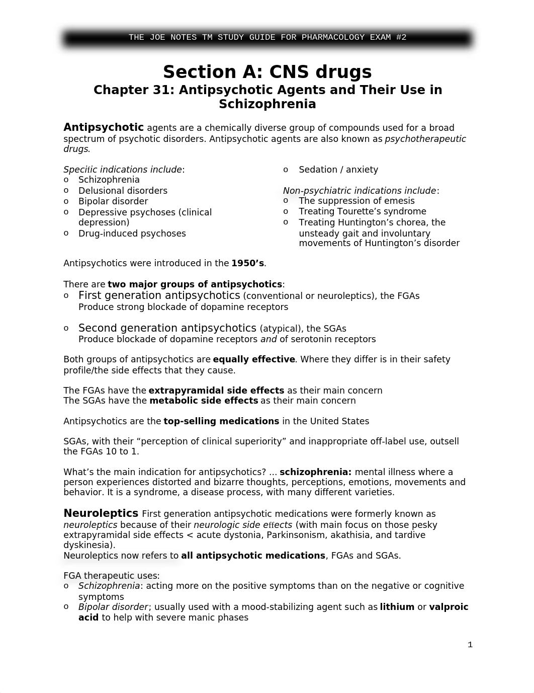 The Joe Notes for Pharmacology exam #2.docx_dhnbldjyg82_page1