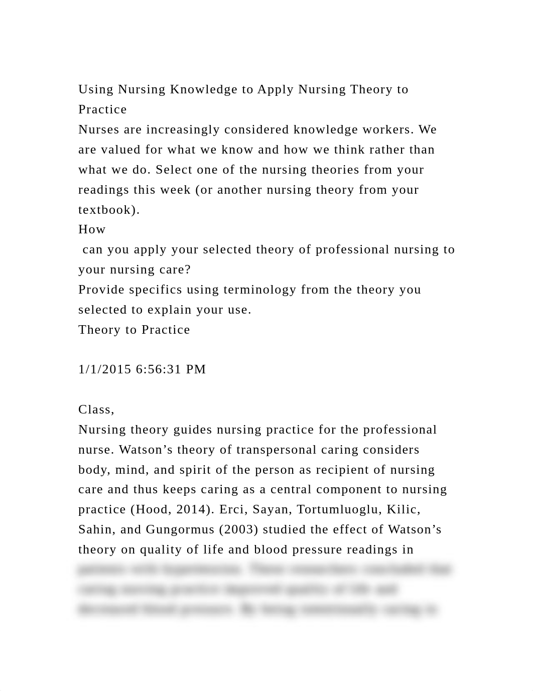 Using Nursing Knowledge to Apply Nursing Theory to PracticeNurses .docx_dhnscfow4c5_page2