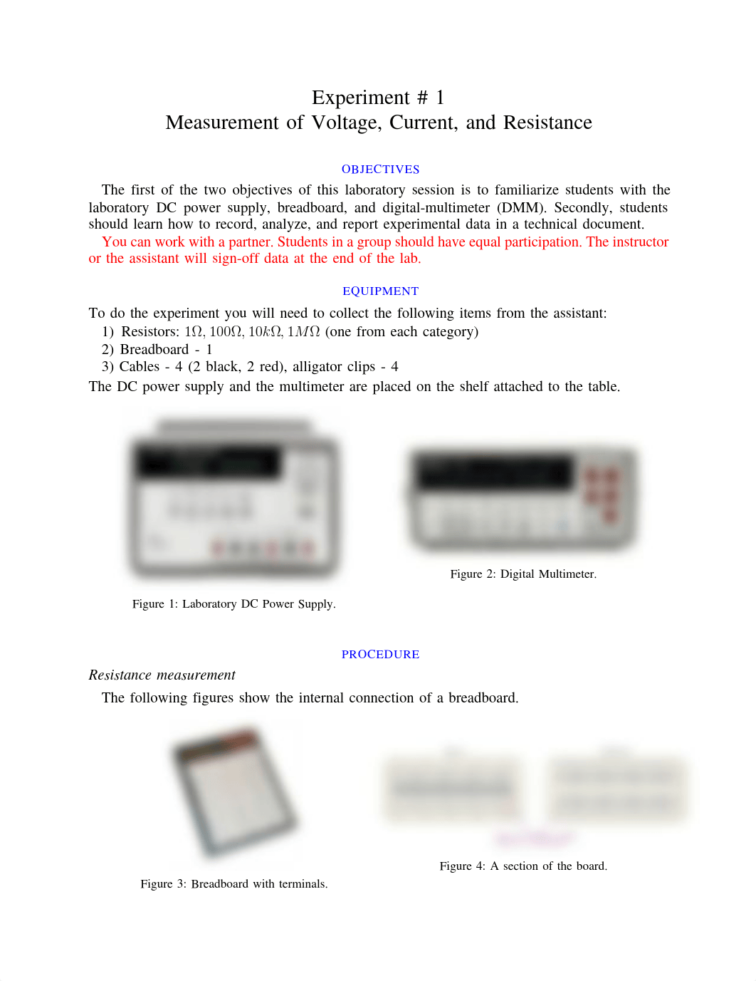 Lab 1 - Measurement of Voltage, Current, and Resistance - v2.pdf_dhod34aczx6_page1