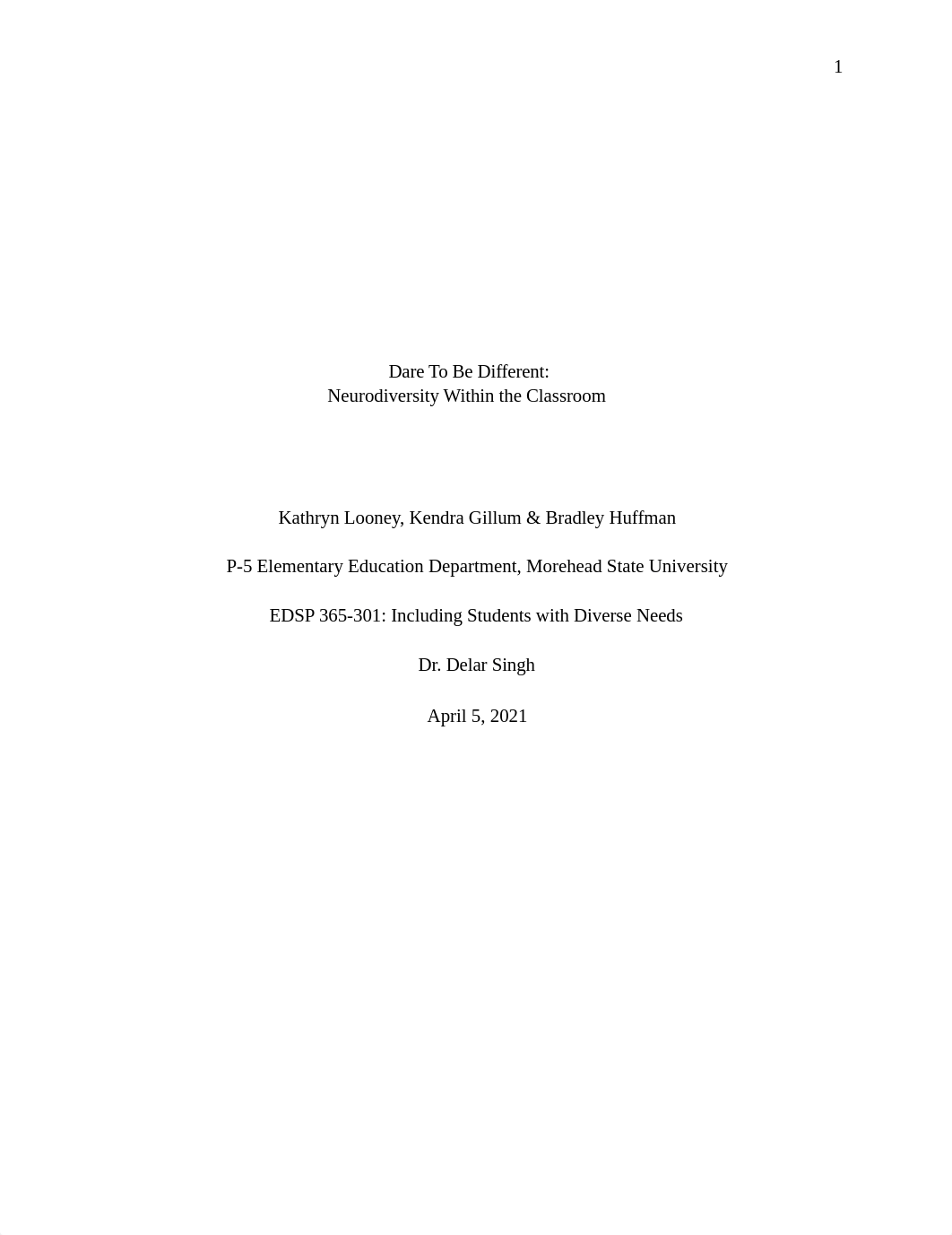 Neurodiversity In the Classroom--Research Paper.docx_dhoob0odac5_page1