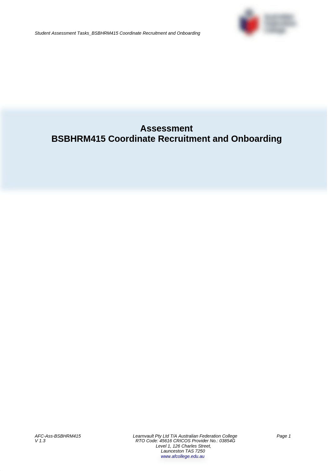 BSBHRM415 Student Assessment Tasks_V1.3 4444444444.docx_dhpdq182kpb_page1