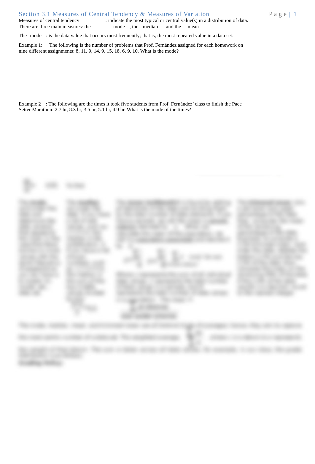 Section 3.1 Measures of central tendency & measures of variation.docx_dhpfym2be9x_page1