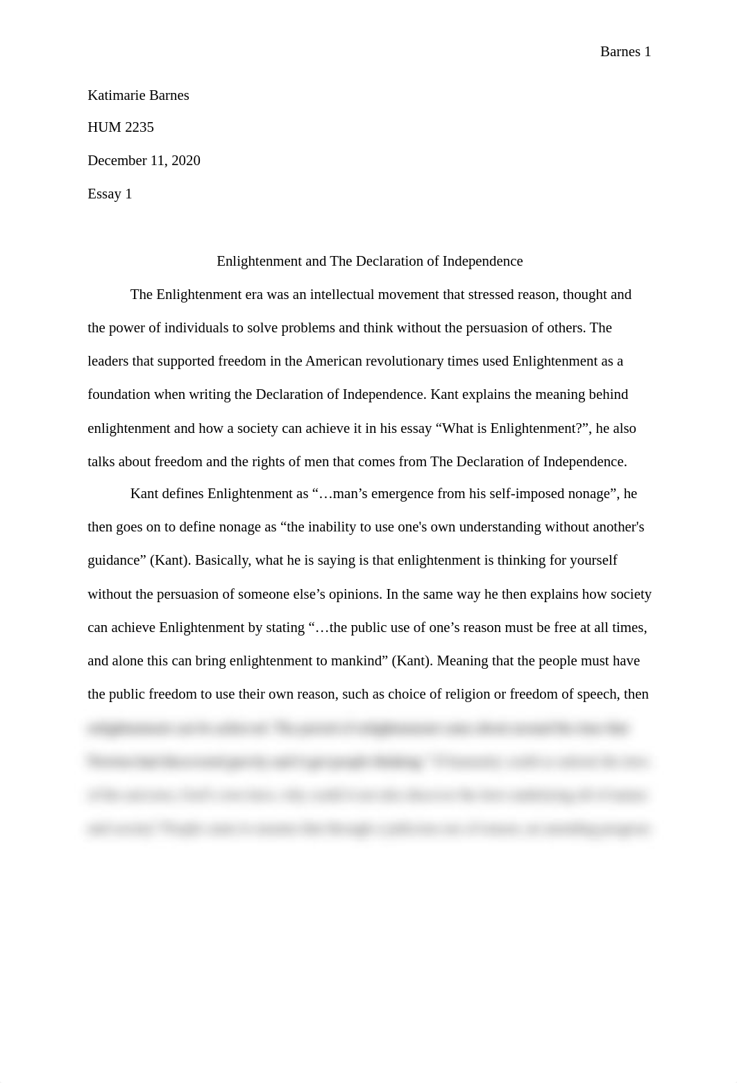 Essay 1 What is Enlightenment Katimarie Barnes .docx_dhpkqp49rka_page1