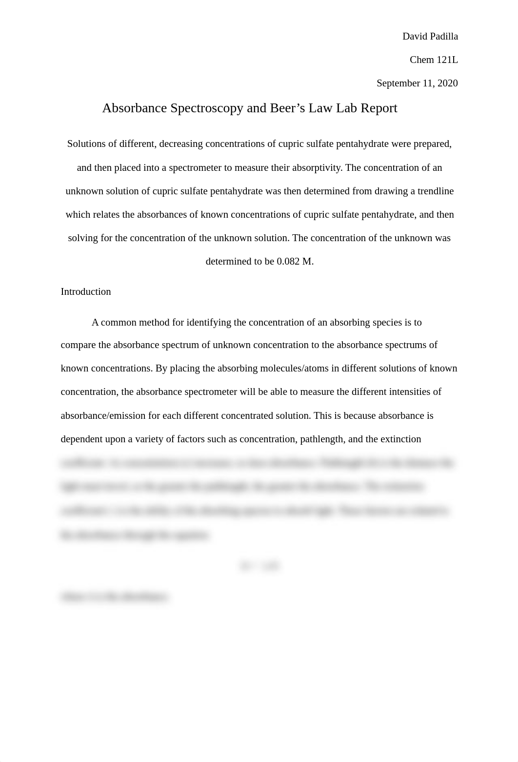 Absorbance Spectroscopy and Beer's Law Report-converted.pdf_dhpytdd1lor_page1