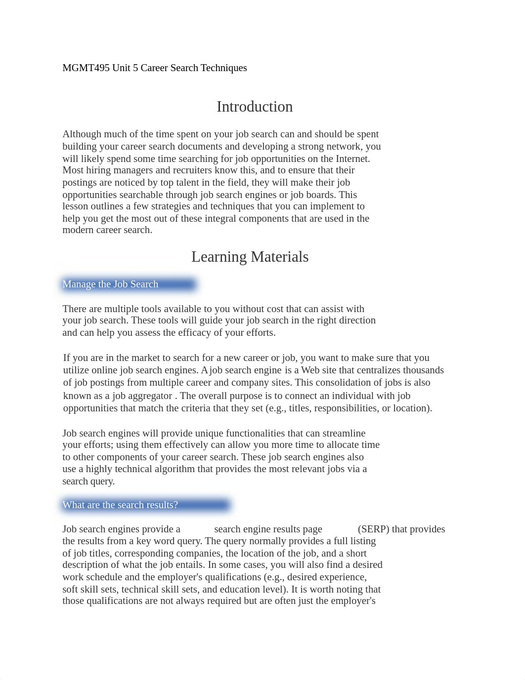 MGMT495 Unit 5 Career Search Techniques.docx_dhq1pj8bdie_page1