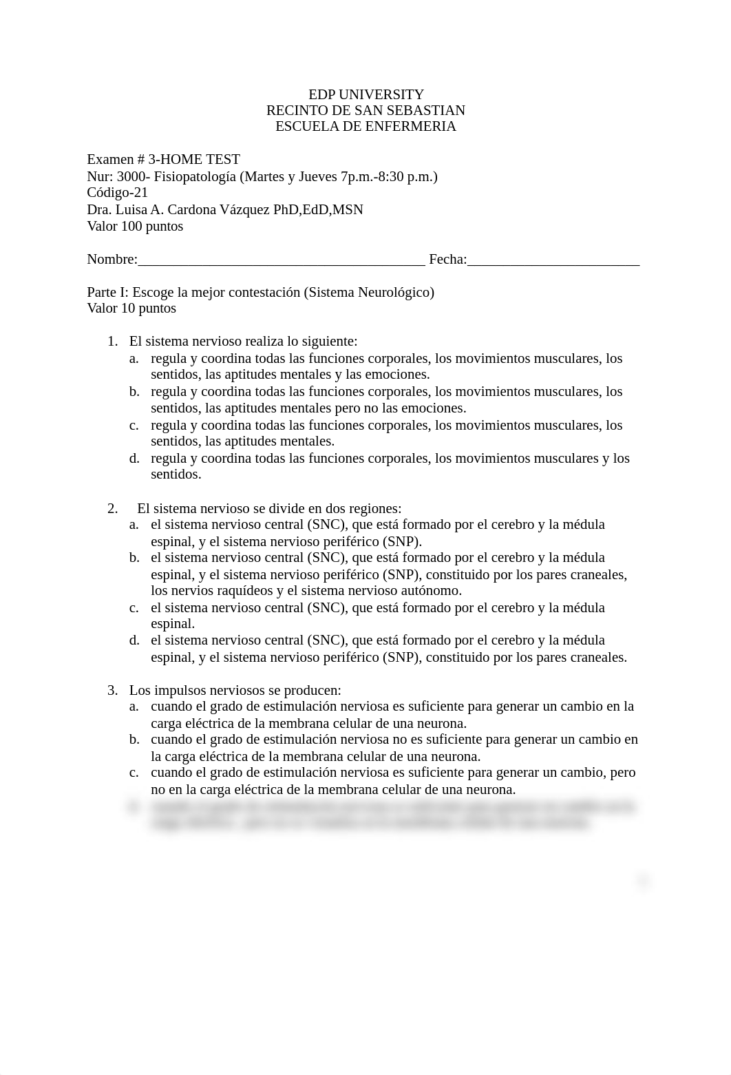 Examen # 3- Nur 3000 Fisiopatología Hibrido Teams- Dra. Luisa A. Cardona Noviembre 10-2023-1.docx_dhqbasxr4pz_page1