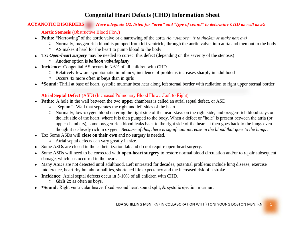 Congenital Heart Defects key points SP_2020.pdf_dhqbaxjwpp0_page1