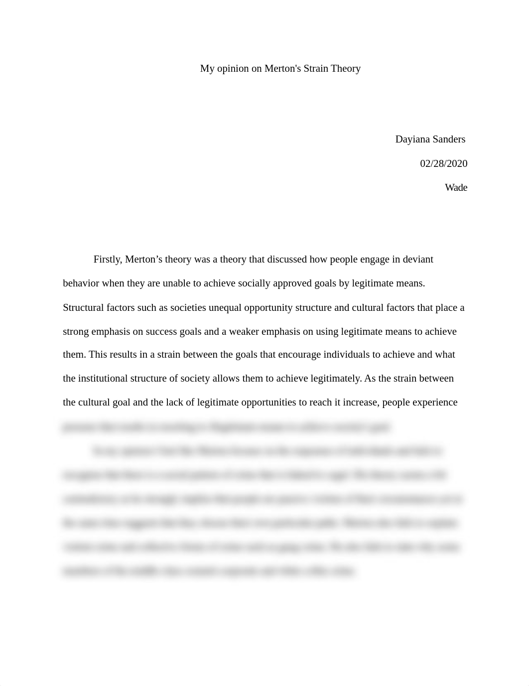 My opinion on Merton's Strain Theory.docx_dhqdn5yb3na_page1