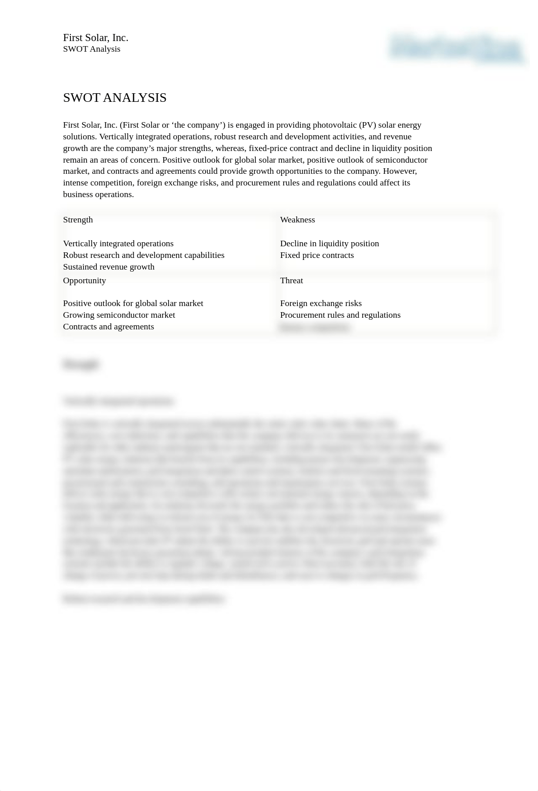 SWOT Analysis of First Solar.pdf_dhqk1j5s4ks_page4