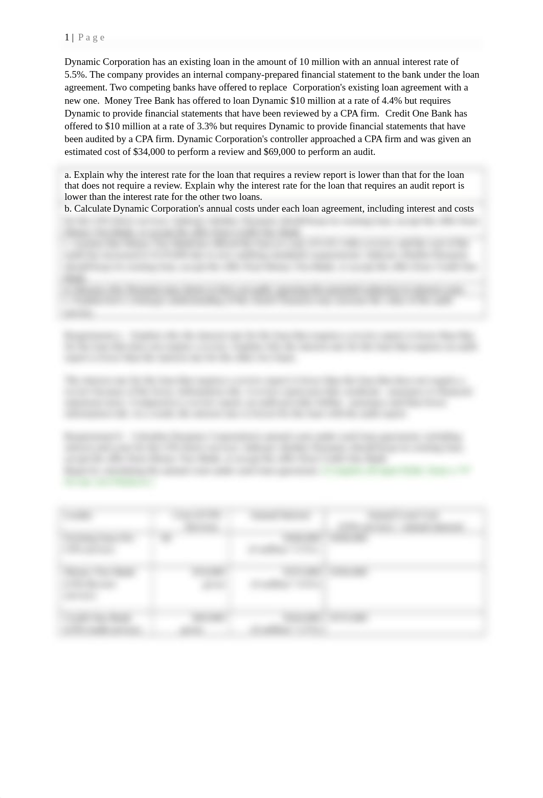 Dynamic Corporation has an existing loan in the amount of 10 million with an annual interest rate of_dhqknad8oom_page1