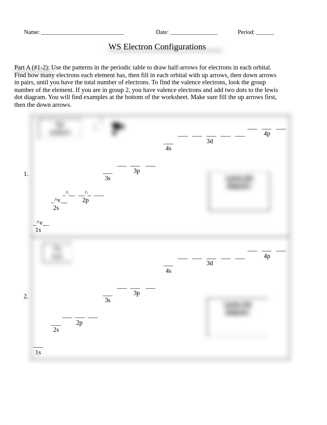 Electron Orbitals and Lewis Dot Practice - 8989534.pdf_dhqrre4ft7f_page1