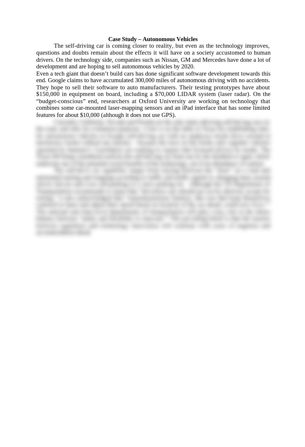 Autonomous Vehicles Case Study_dhr4vk2makm_page1