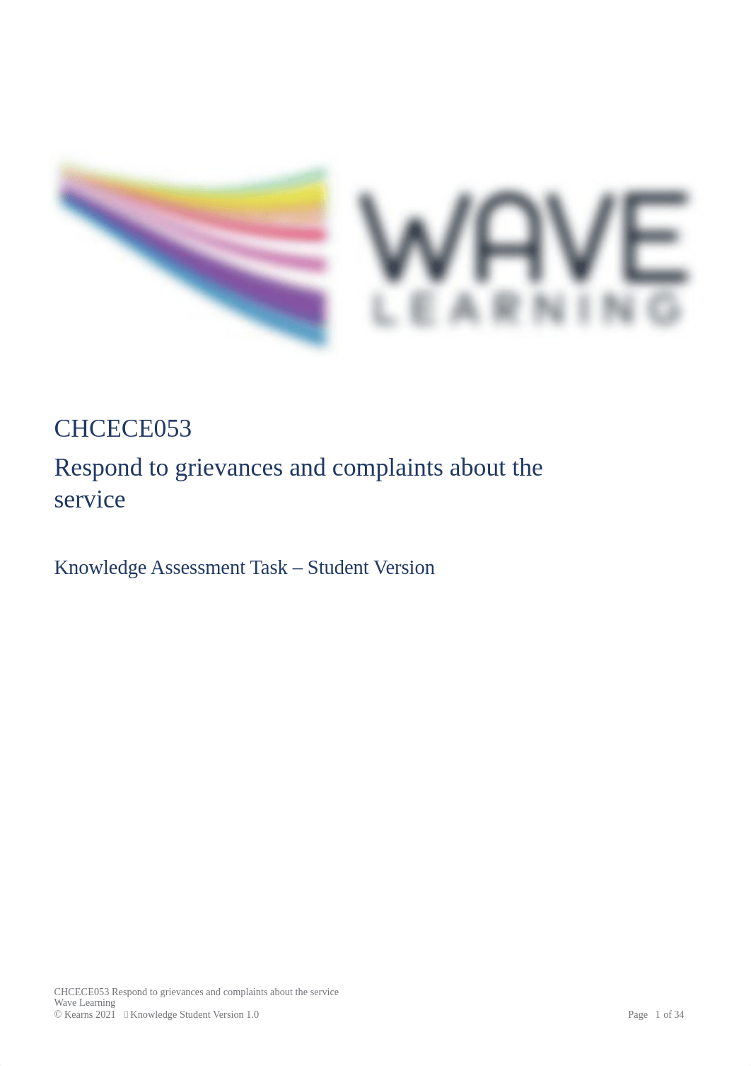 CHCECE053 Written Assessment.docx_dhr7nqzg6hl_page1