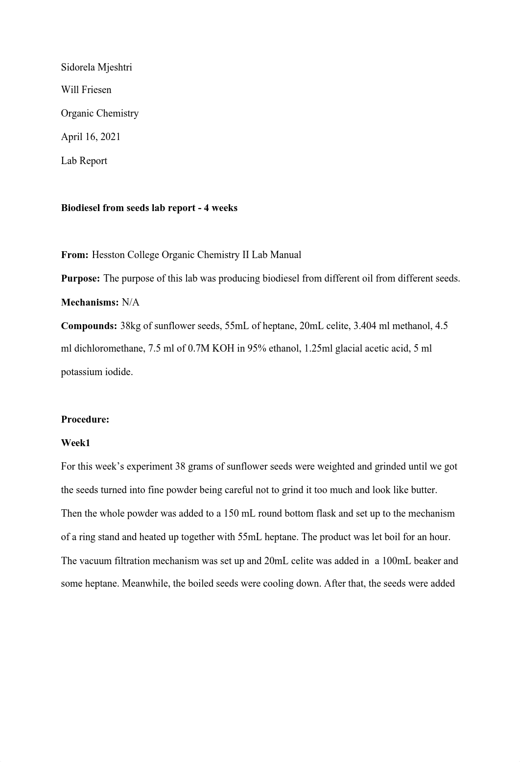 biodiesel from seeds LAB report.pdf_dhrcahkq729_page1