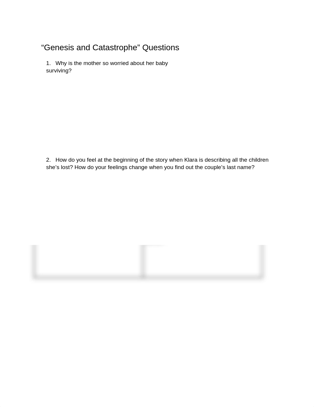 "Genesis and Catastrophe" Questions.docx_dhrdztcfdha_page1