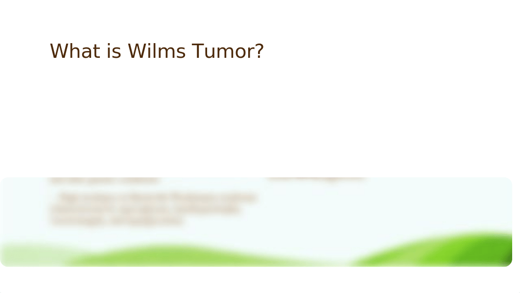 Wilms Tumor        (Nephroblastoma).pptx_dhrgsqsujch_page2