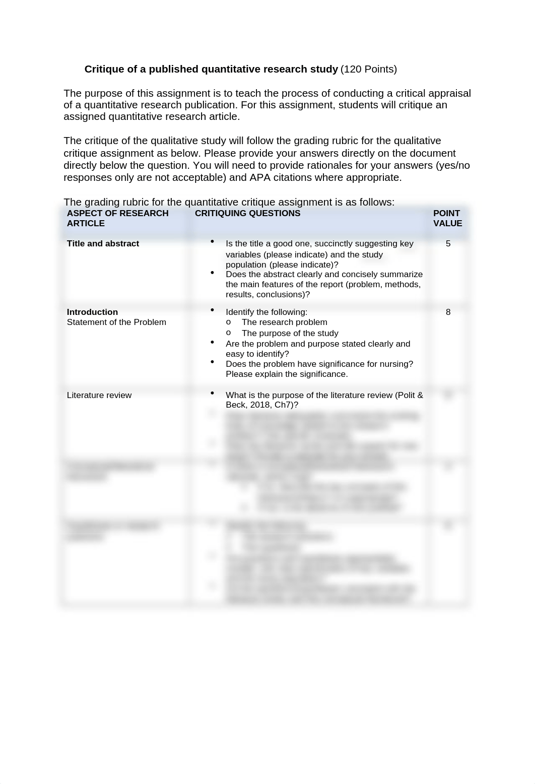 Critique of a published quantitative research study.docx_dhrocxmc27m_page1