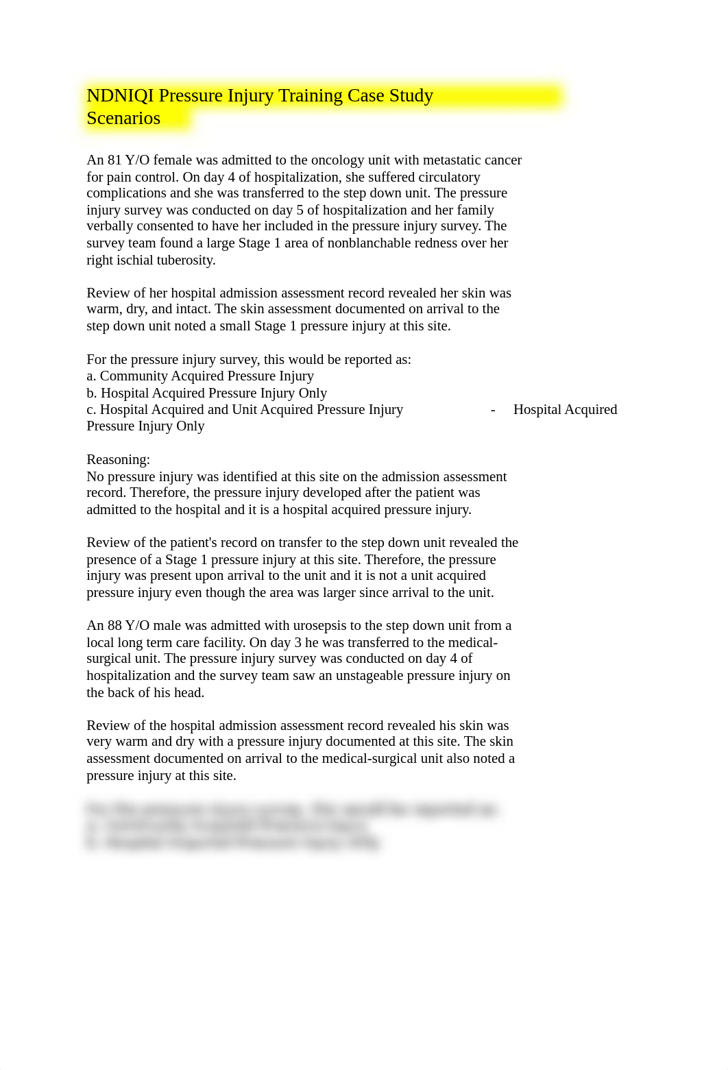 NDNIQI Pressure Injury Training Case Study Scenarios.docx_dhrqse7knsr_page1