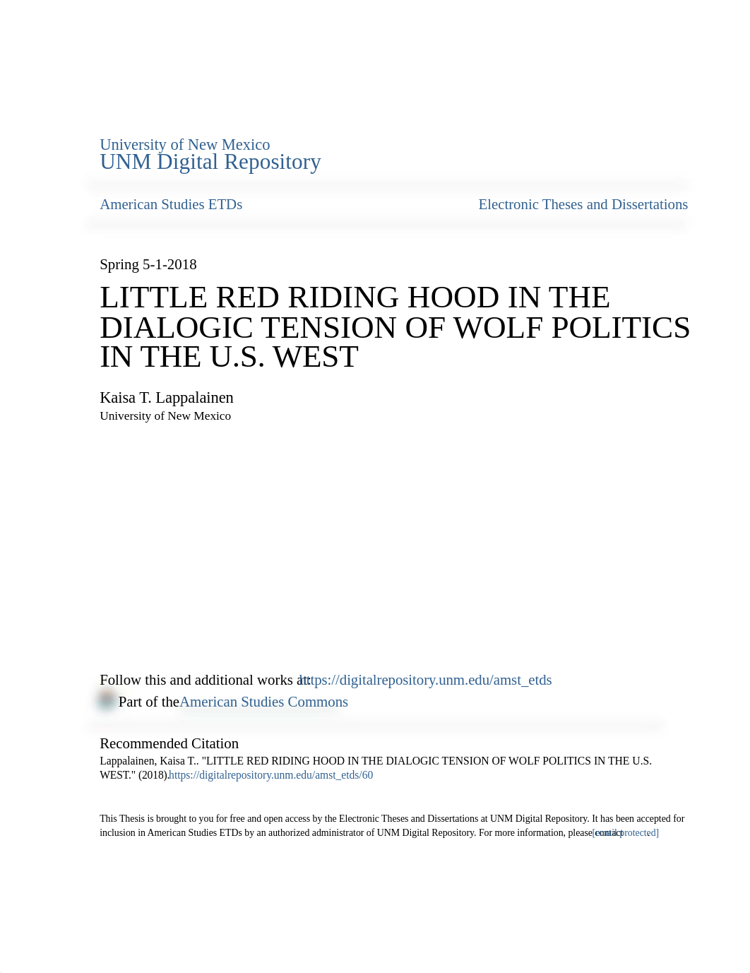 LITTLE RED RIDING HOOD IN THE DIALOGIC TENSION OF WOLF POLITICS I.pdf_dhrsi87gixl_page1