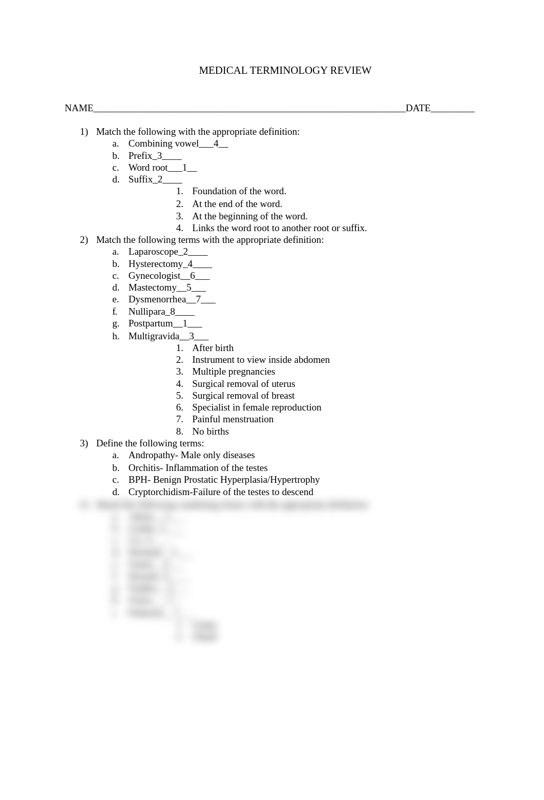 BIO201-Medical Terminology Review - Week 9.docx_dhrzw9f9nhq_page1