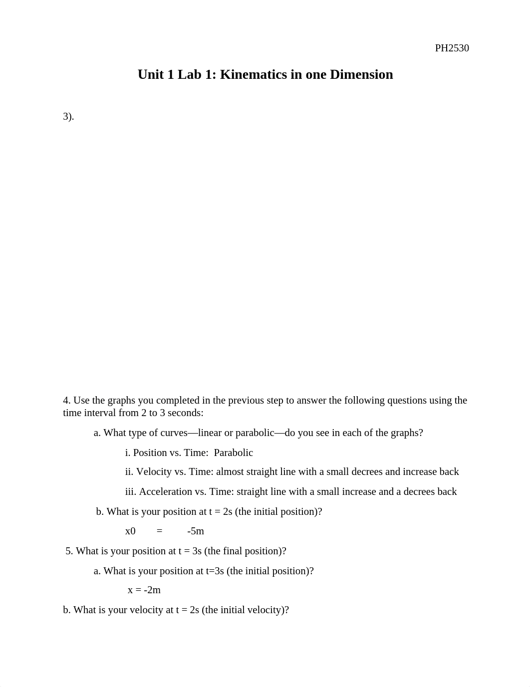 Unit 1 Lab 1- Kinematics in One Dimension_dhsfk9xuvbd_page1