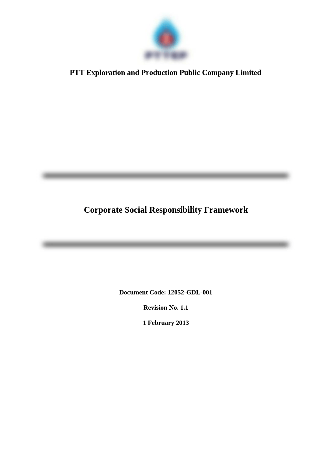 PTTEP CSR FRAMEWORK.pdf_dhsjqctlepo_page1