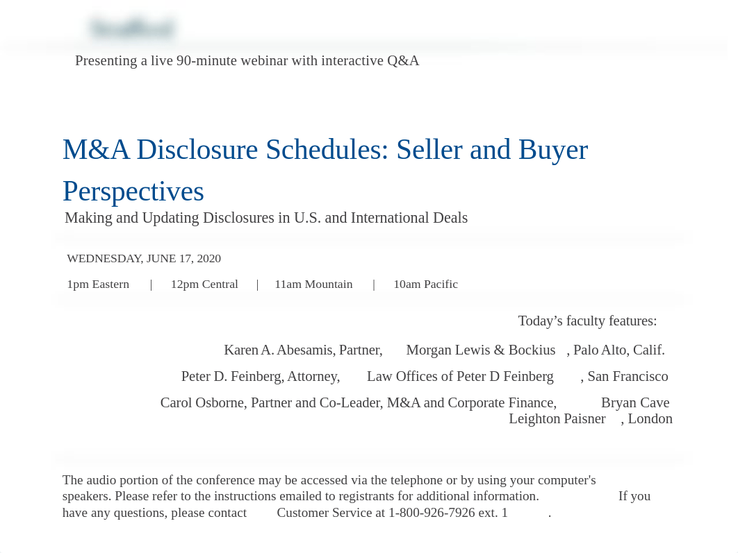 M&A Disclosure Schedules_06.17.20.pdf_dhsktprjwz0_page1