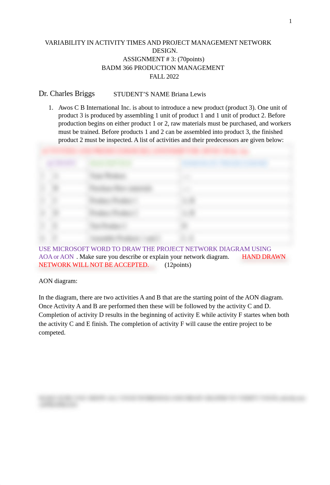 ASSIGNMENT #3 FALL 2022 NETWORK DESIGN AND ACTIVITY TIMES.pdf_dhstzrpafs9_page1