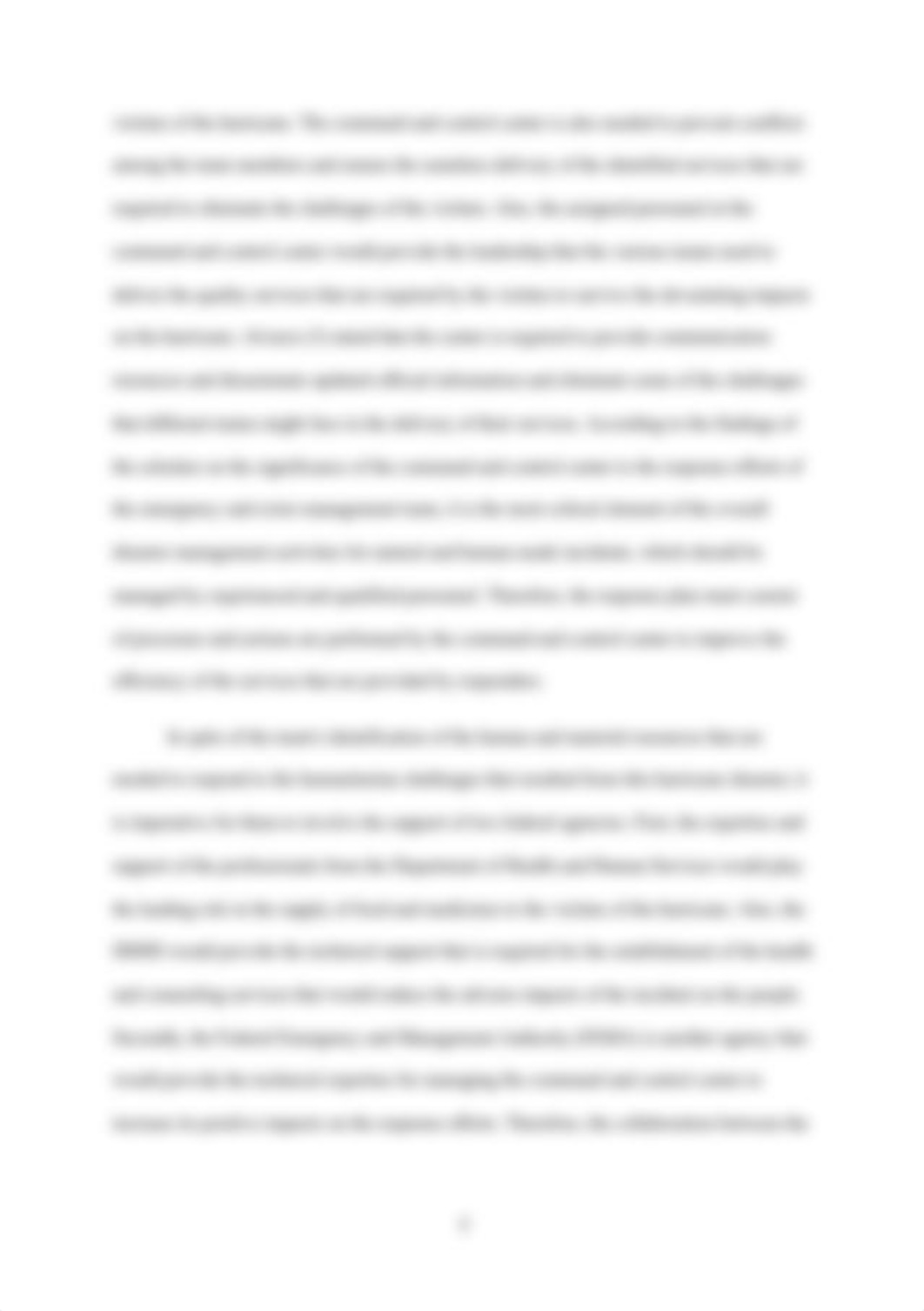 Response and Mitigation Plan to a Hurricane Disaster in the U.S. Gulf Coast.doc_dhsx22sy644_page4