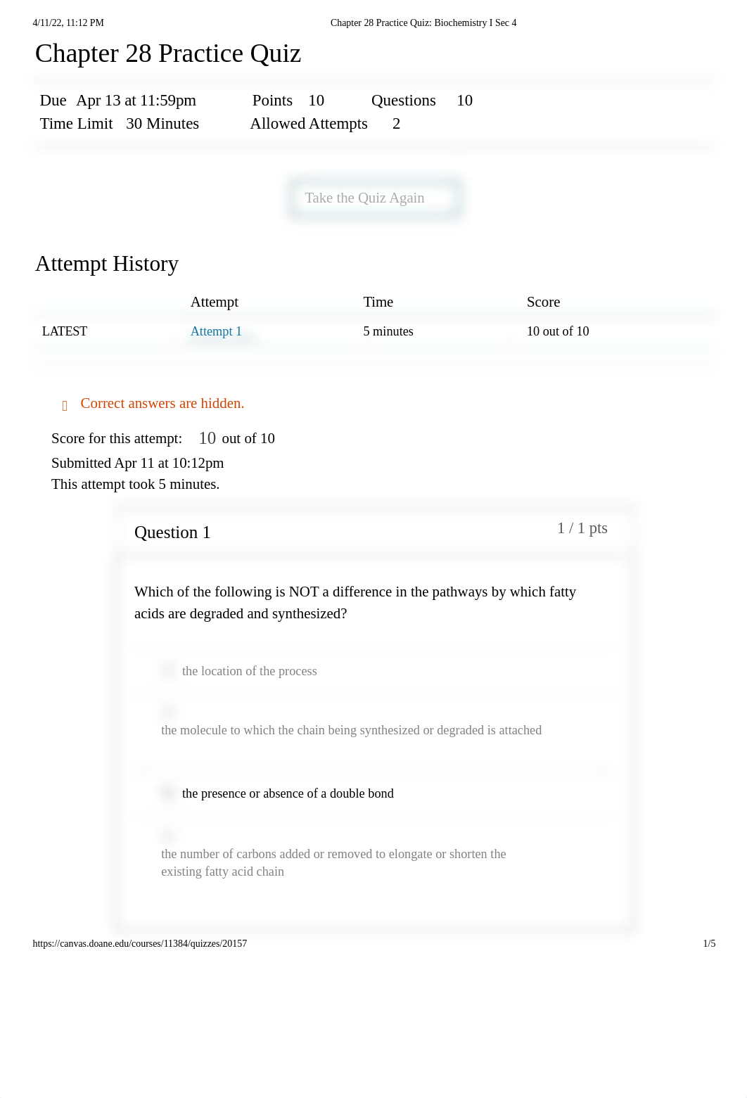 Biochemistry Chapter 28 Practice Quiz.pdf_dhsz86zp15w_page1