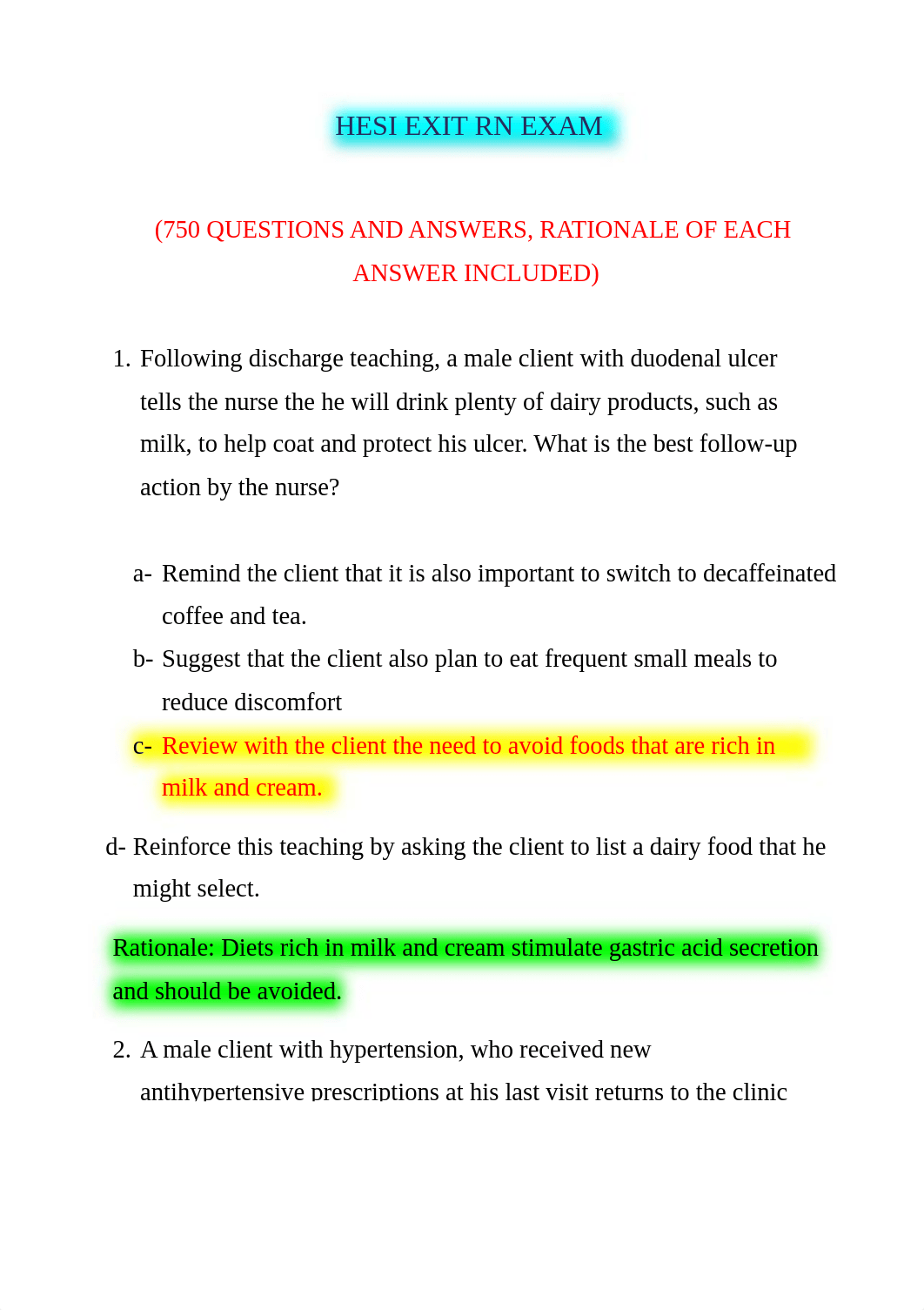 Stuvia-813003-hesi-exit-rn-exam-750-questions-and-answers-rationale-of-each-answer-included-latest-2_dht586rgb26_page2