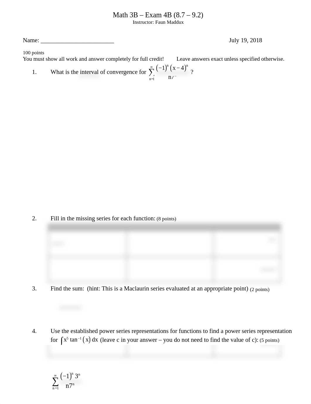 Math 3B Exam 4B - 8.7 - 9.2 - Summer18.pdf_dhthb8uq89w_page1