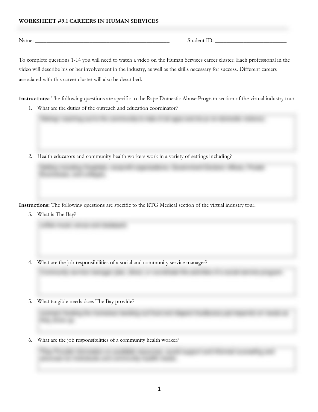 Worksheet 9.1 Careers in Human Services.pdf_dhtknggsk74_page1