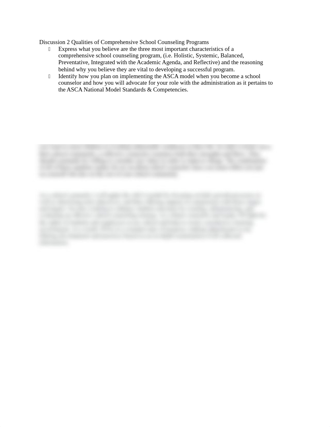 5307 Discussion 2 Qualities of Comprehensive School Counseling Programs.docx_dhtktp0jd5v_page1