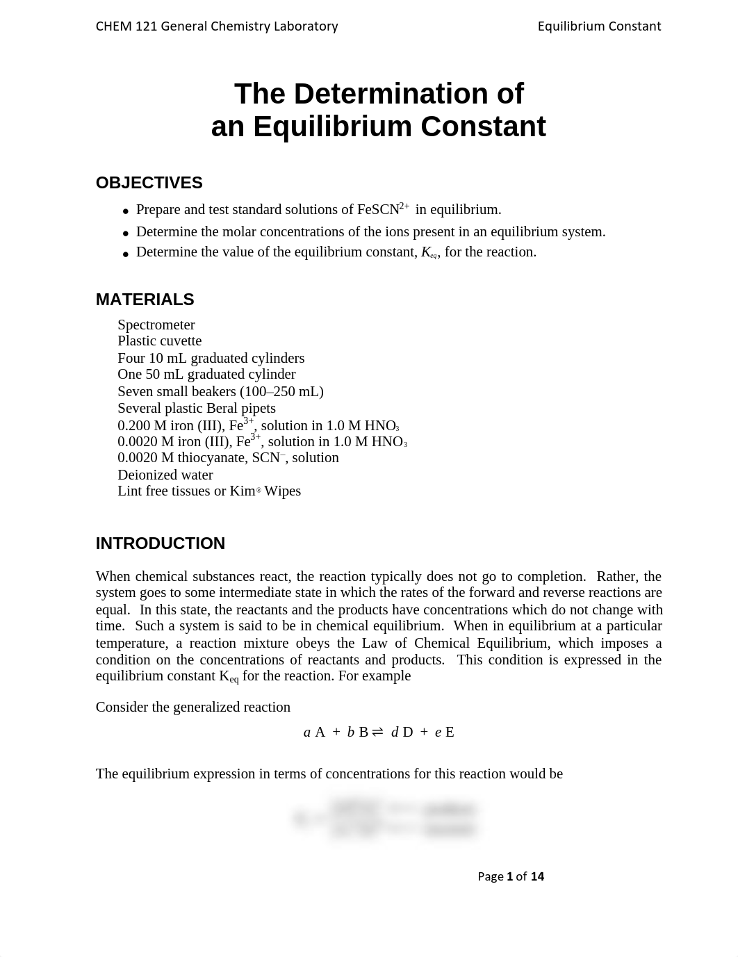 Determination of an Equilibrium Constant revised-1.pdf_dhtphkdtscb_page1