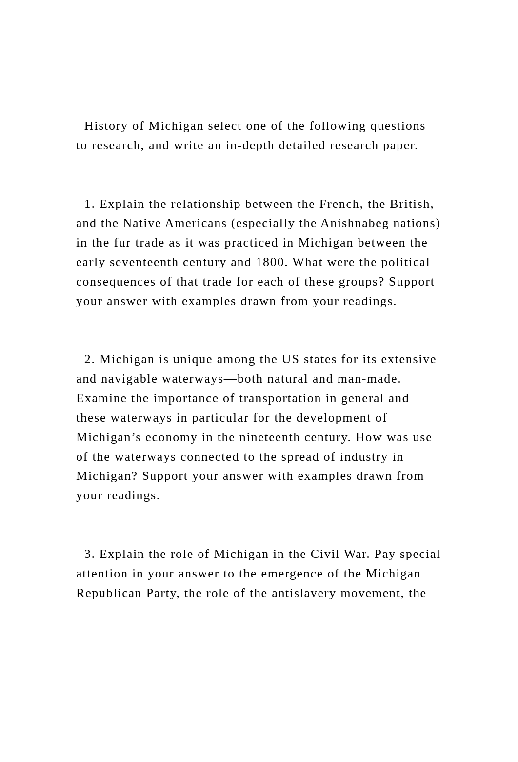 History of Michigan  select one of the following questions to r.docx_dhtvdbsp0jv_page2