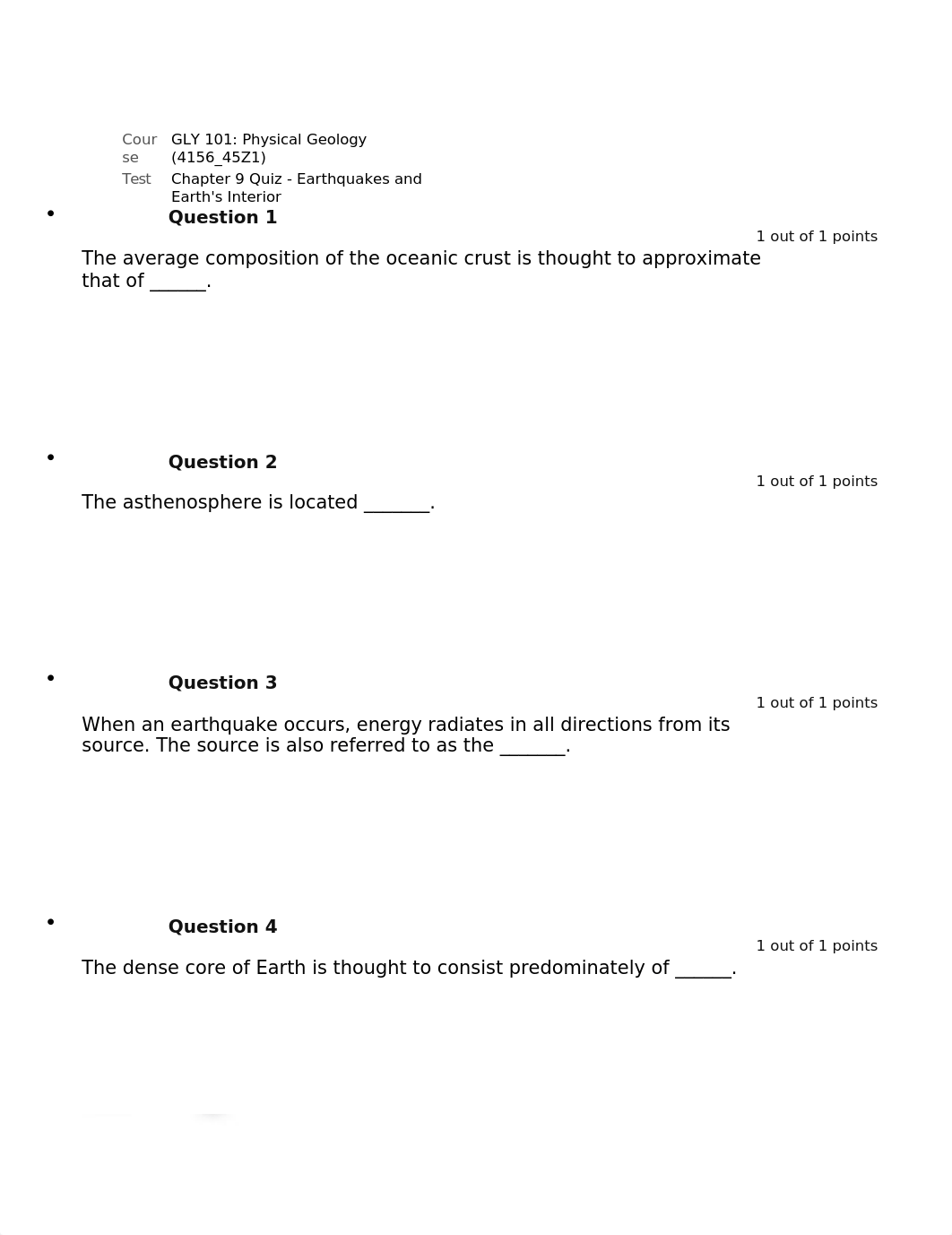 Chapter 9 Quiz Geology.docx_dhtw454xtz3_page1