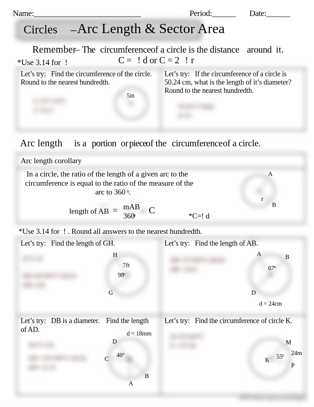 Kami Export - ] - Arc LengthSector Area plus KEY.pdf_dhu1qvszhgb_page1