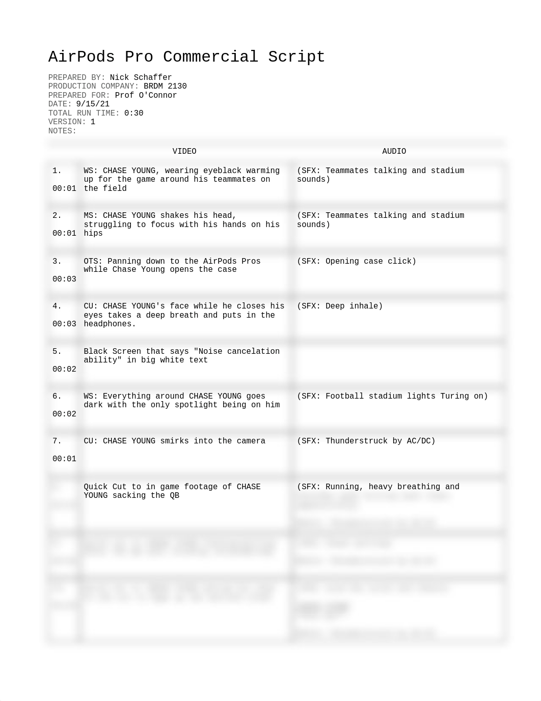 AirPods Pro Commercial Script .pdf_dhuewtrsz1b_page1