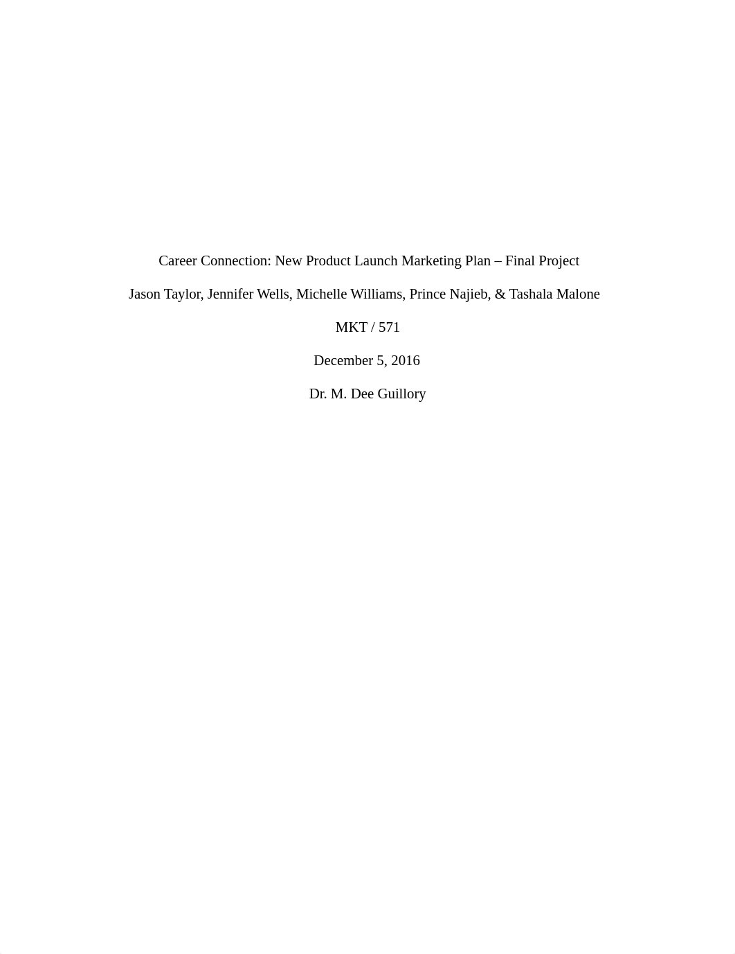 Career Connection- New Product Launch Marketing Plan  Final Project (3).docx_dhuh273nycq_page1