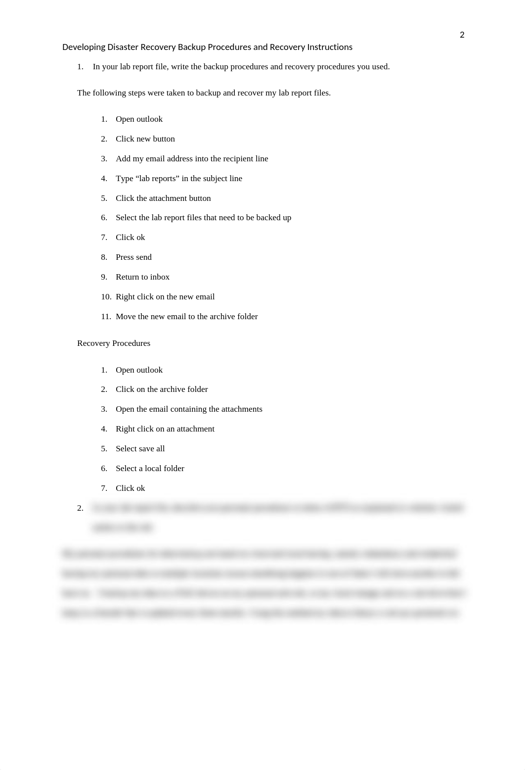 Don Pellerin - Developing Disaster Recovery Backup Procedures and Recovery Instructions.docx_dhuivzhl2l1_page2