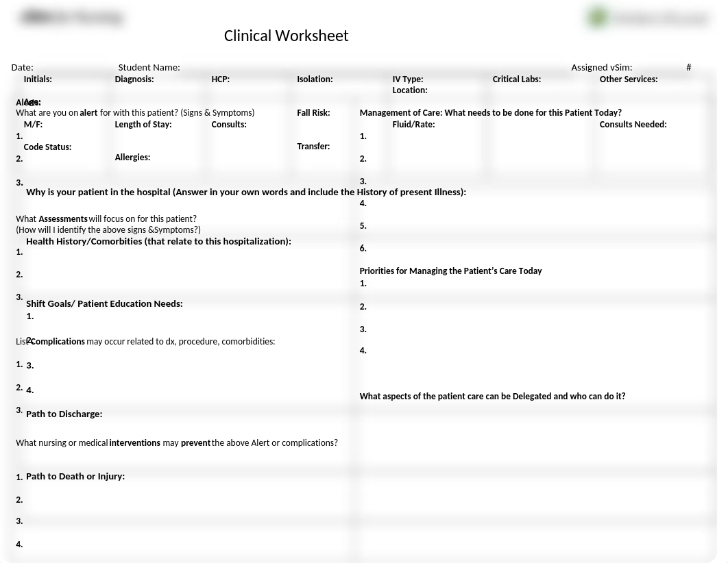 NUR 2234_vSim 2 Brenda Patton Clinical Packet Worksheets (1).docx_dhv7b4ew8z0_page1