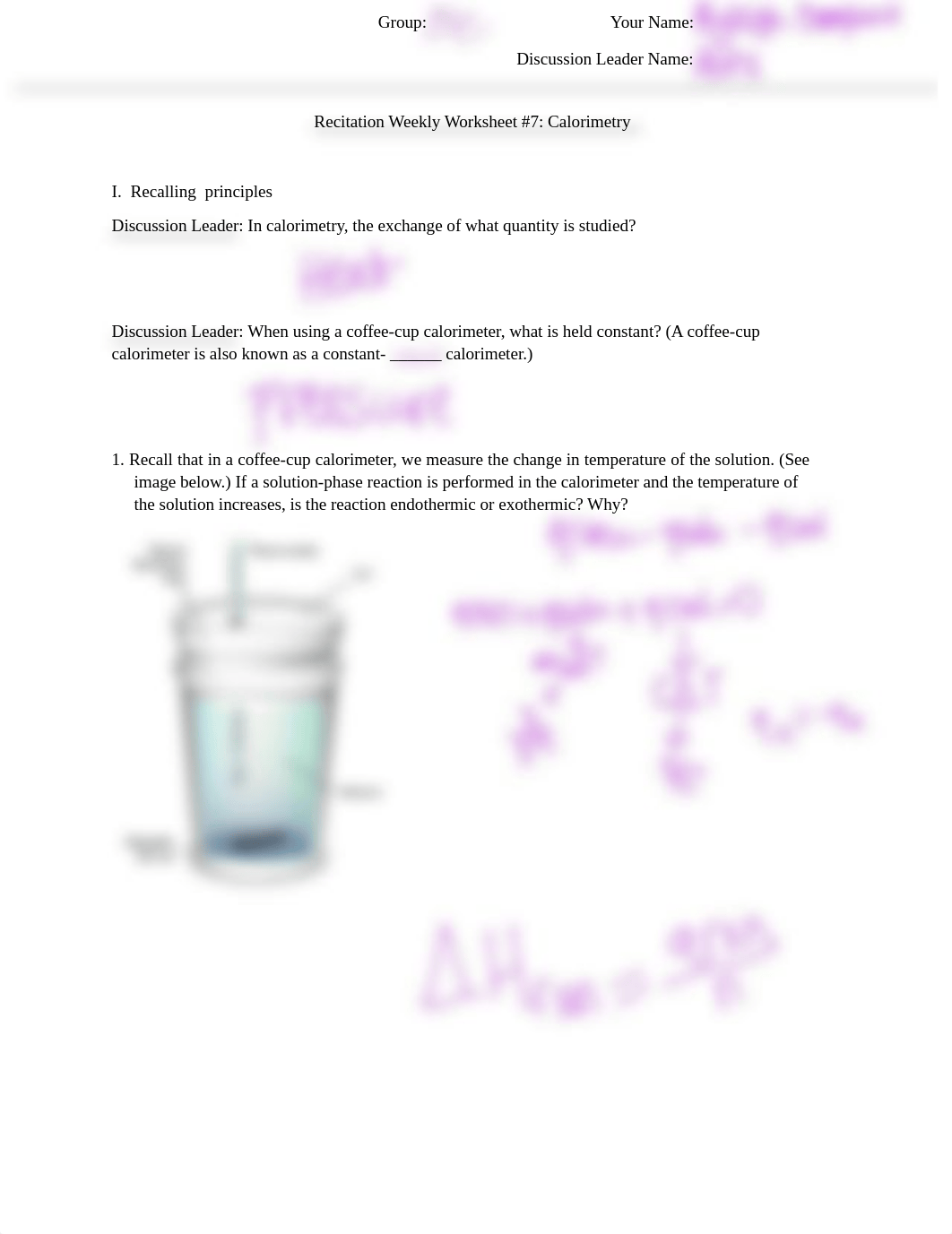 recitation+worksheet+calorimetry+105+F22.pdf_dhv7cgbgr8q_page1