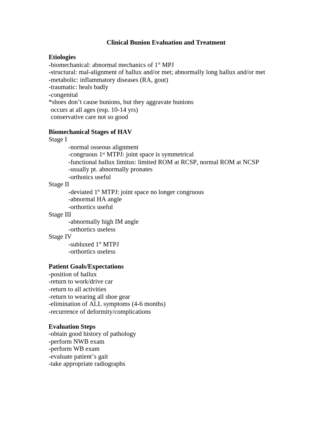 Clinical Bunion Eval and Treatment notes_dhvkcnqr5uz_page1