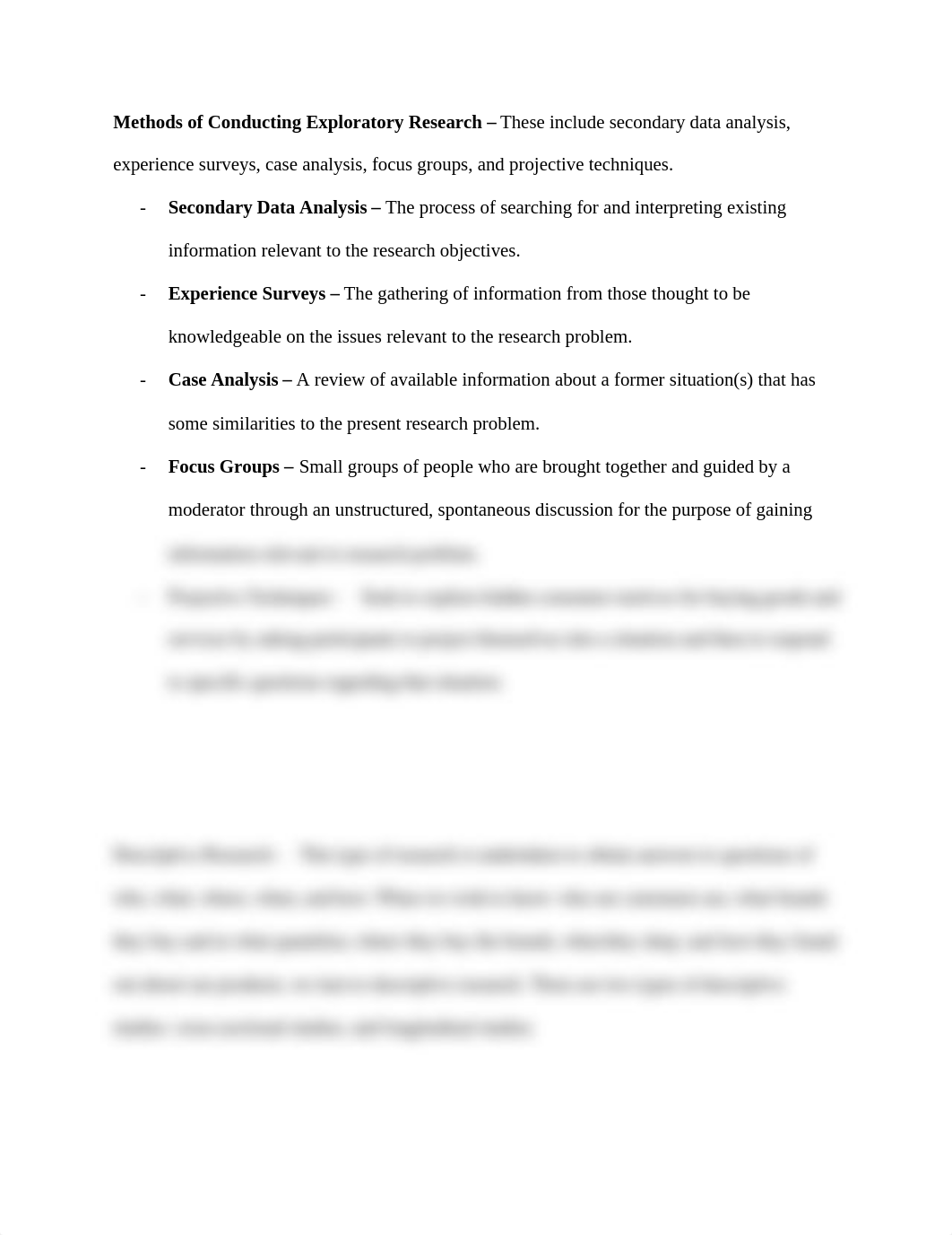 Methods of Conducting Exploratory Research &ndash; These include secondary data analysis_dhvo1m9gzsq_page1