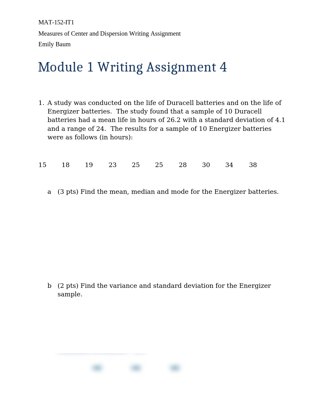 Writing Assignment Measures of Center and Dispersion (averages and variation).docx_dhwapqx4bix_page1