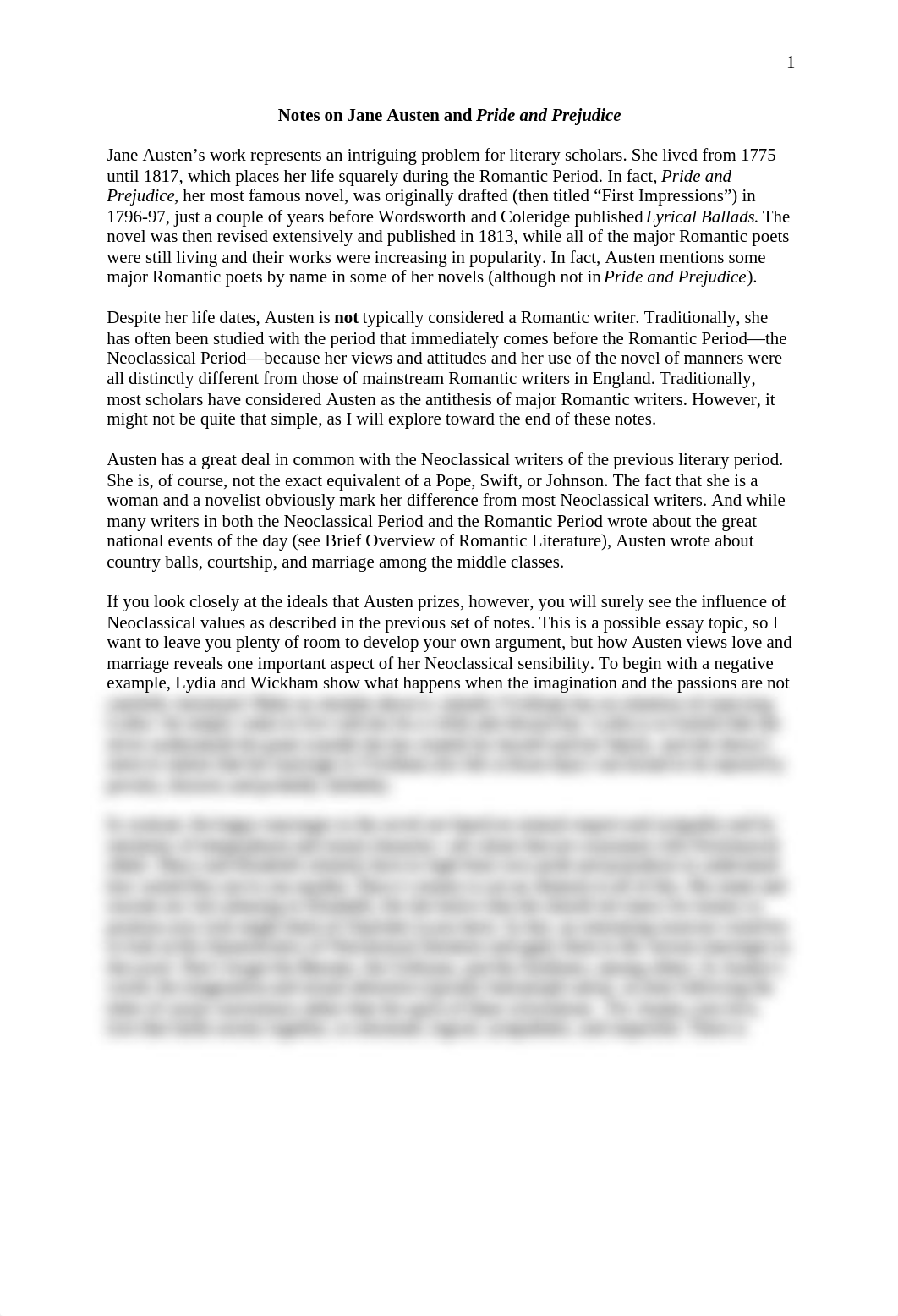 Notes on Jane Austen and _Pride and Prejudice_ (Rev. Fall 21).docx_dhwkxqvthqg_page1